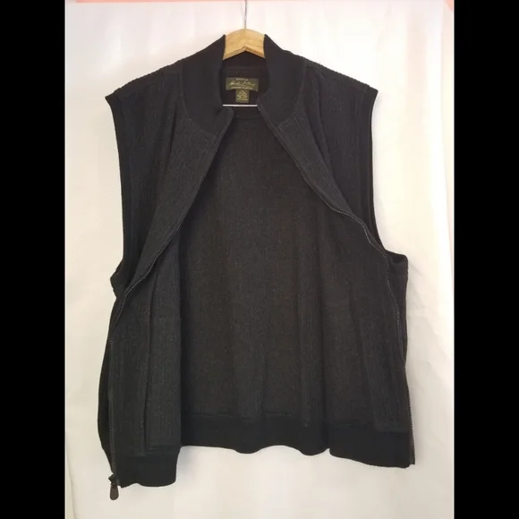 Orvis Men's Black Sweater Vest Size XXL - Picture 2 of 6